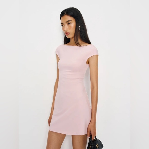 Reformation Dresses & Skirts - Reformation Soft Pink Backless Dress